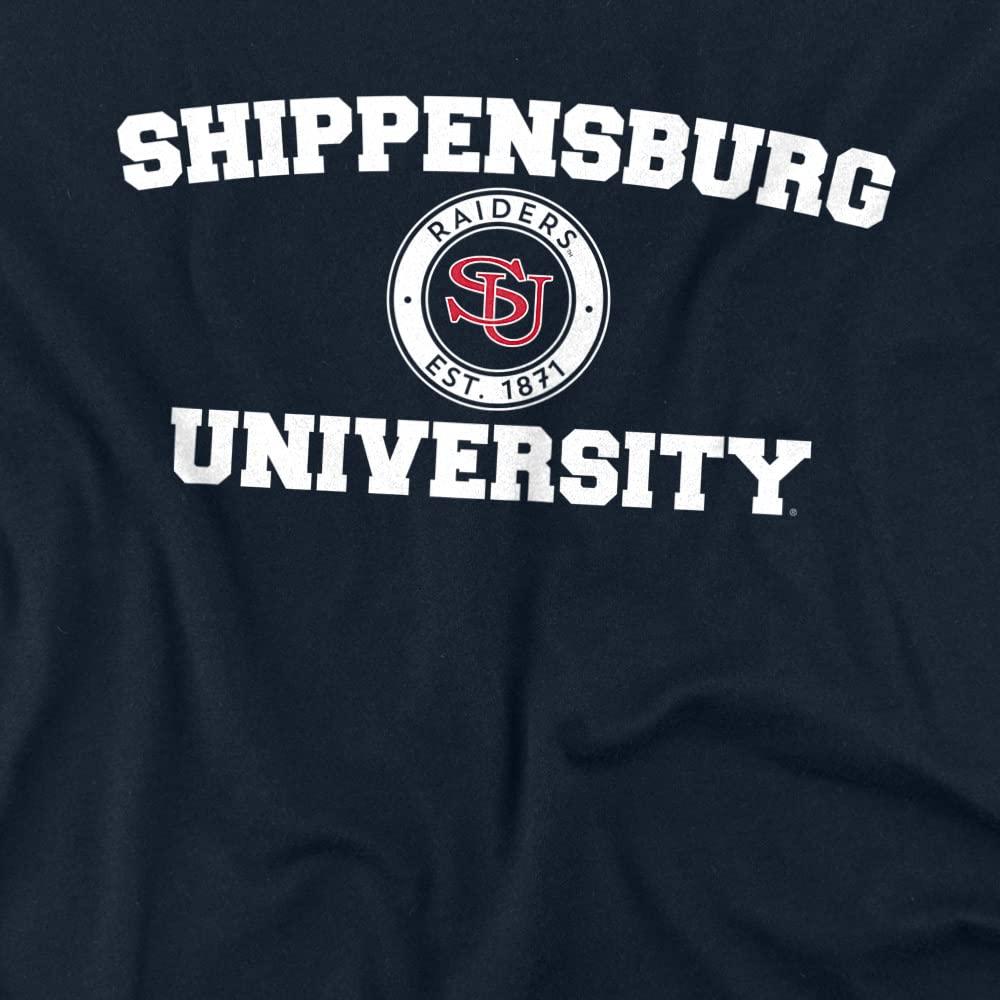 LOGOVISION Shippensburg University Official Circle Logo Unisex Adult T Shirt,Circle Logo, 5X-Large