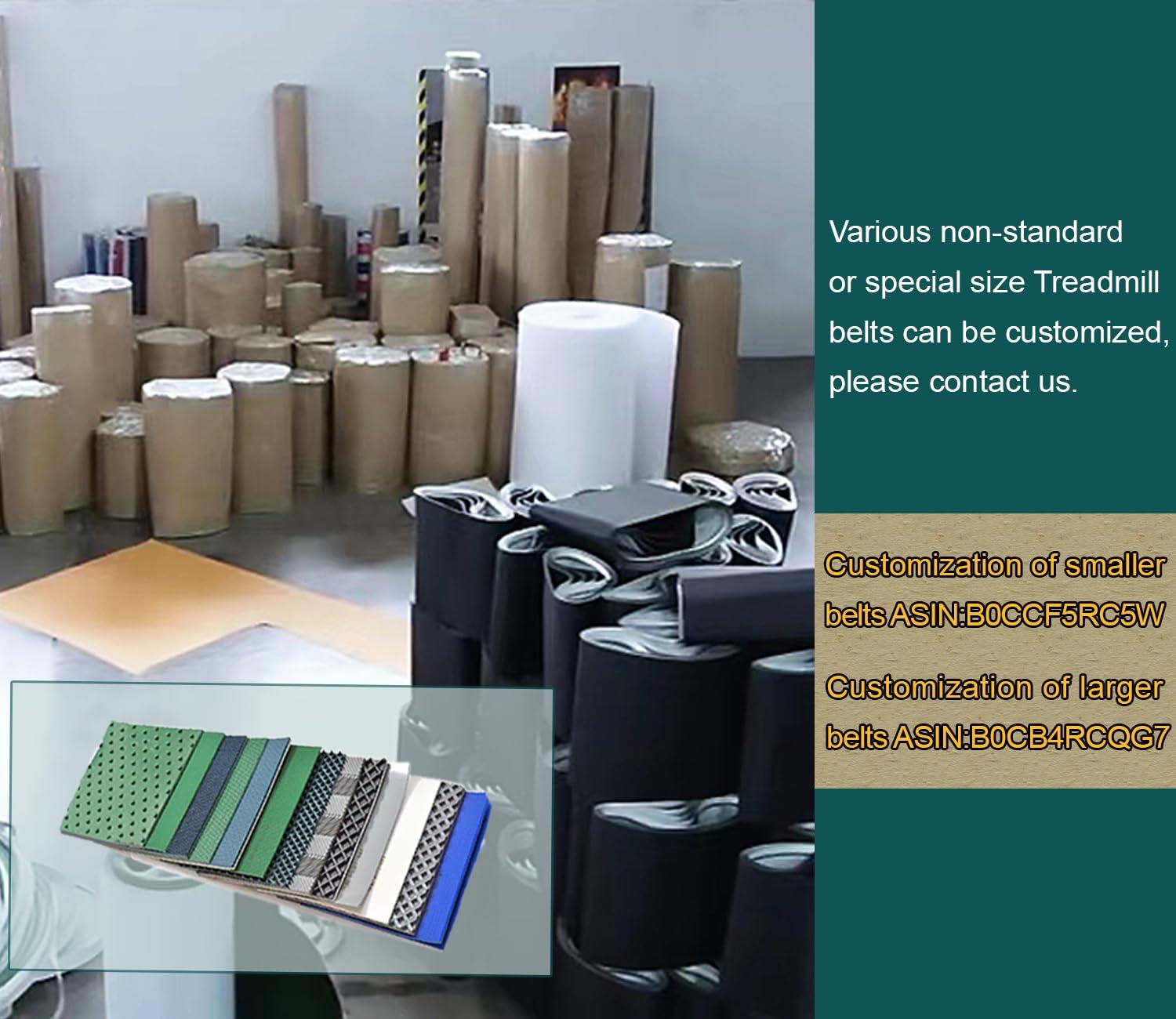 SHEJIO Treadmill (Running Belt) Walking Belt Compatible with NordicTrack T6.1,Model 249950,831.249950,GETL808110,GETL808140