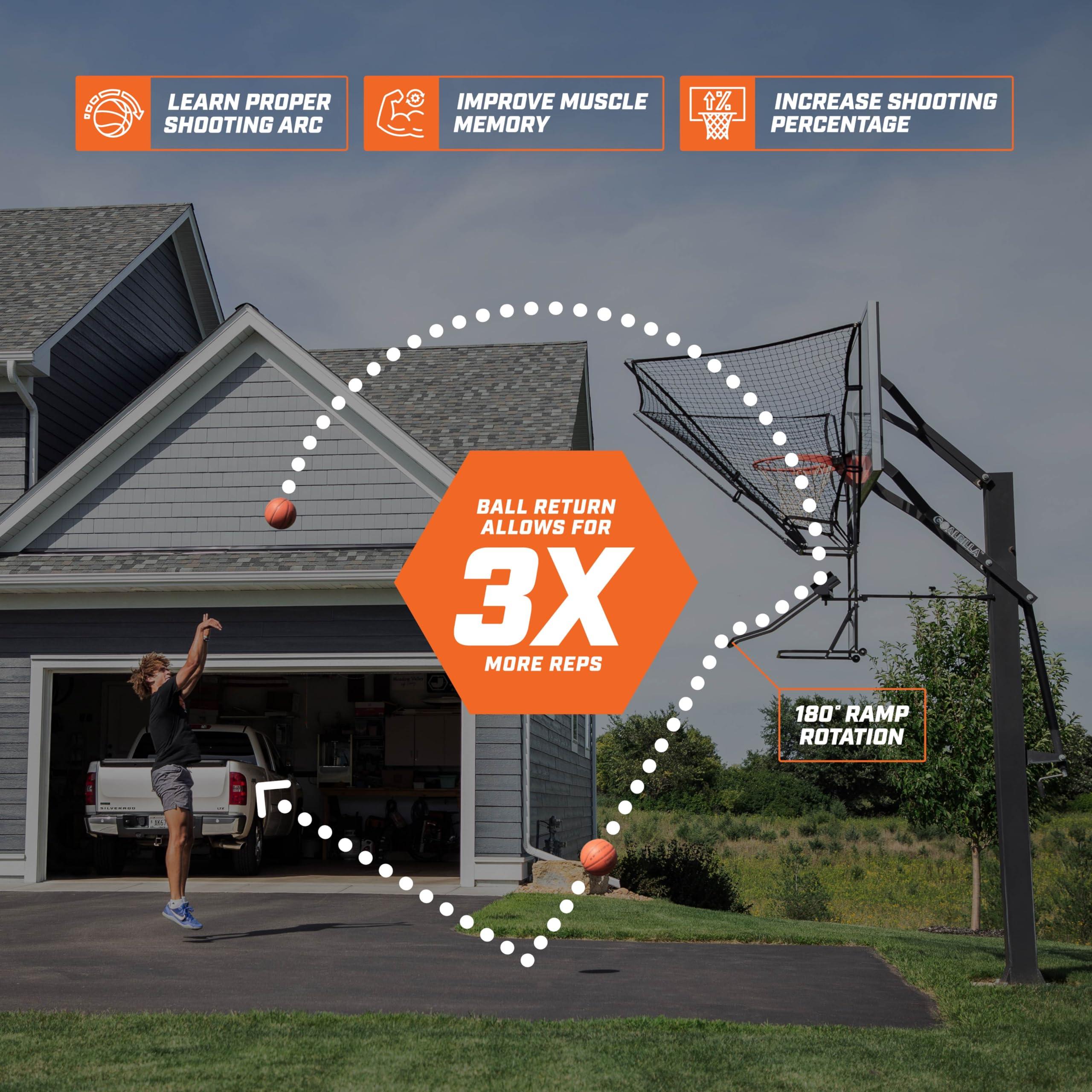 Dr. Dish Dr. Dish IC3 Basketball Shot Trainer Rebounder with Net Return System