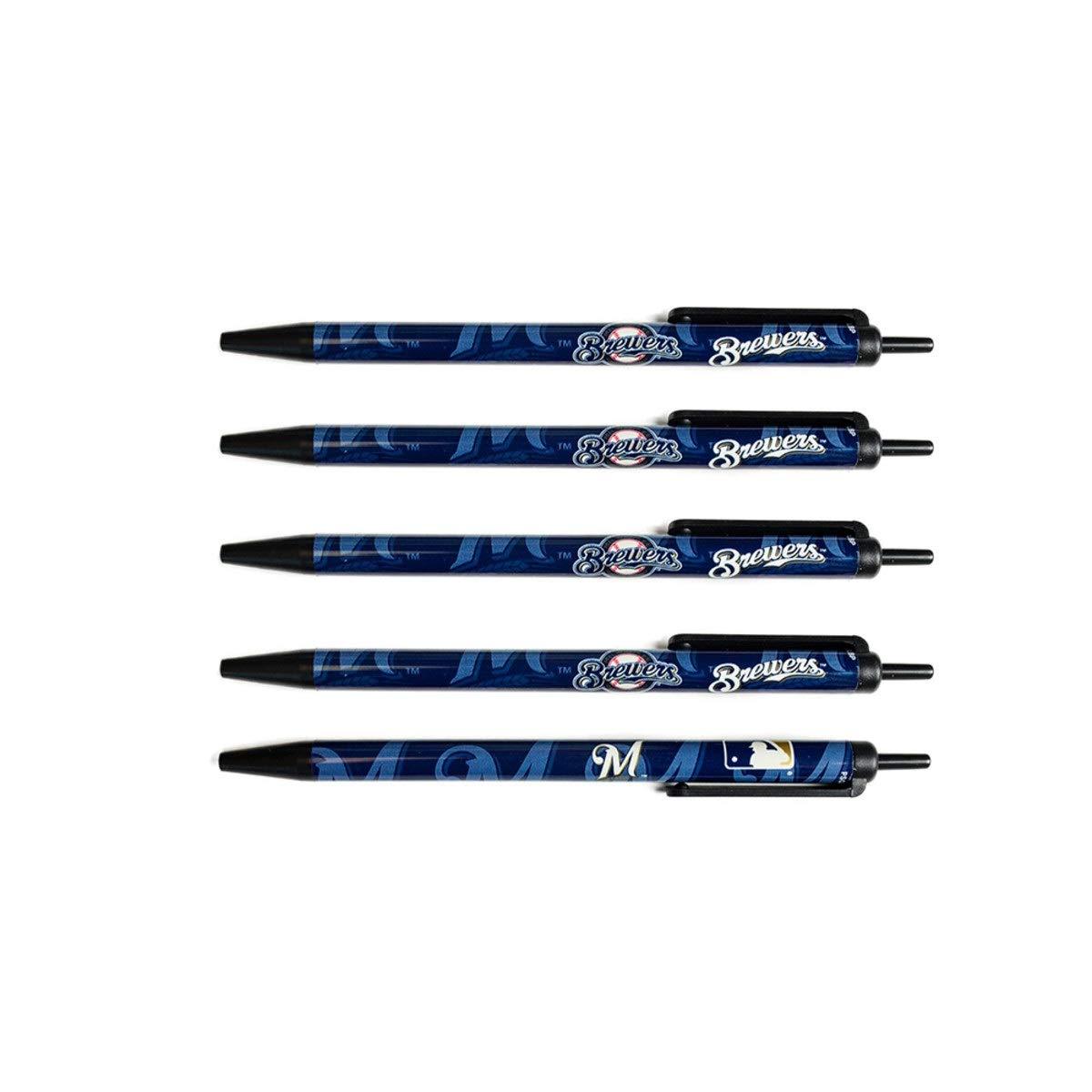 Pro Specialties Group Pro Specialties Group Milwaukee Brewers 5 Pack of Click Pens