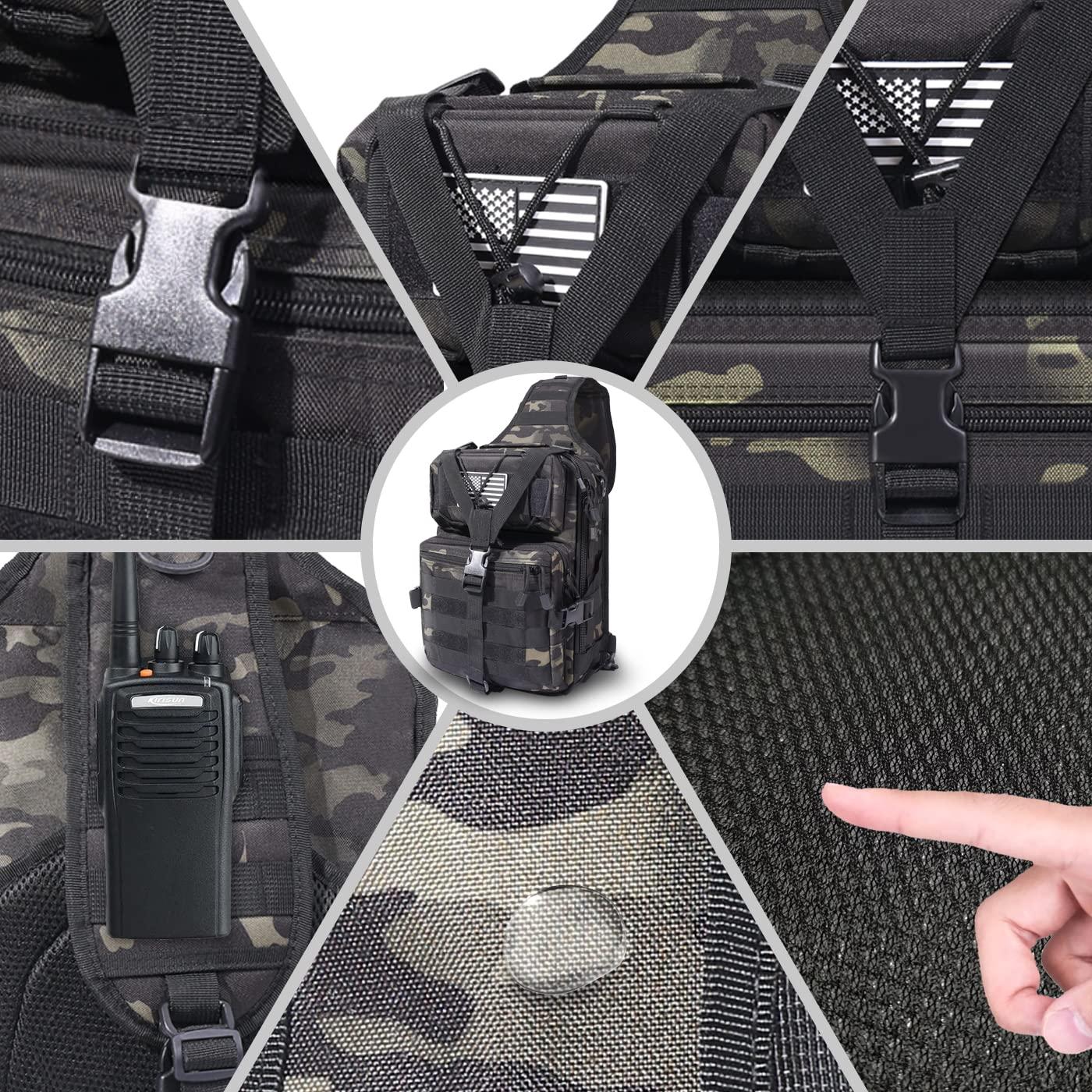 Tactical sling backpack online
