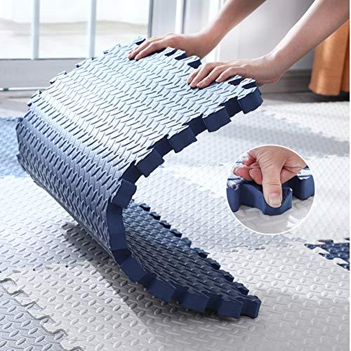 ALGFree-Foam Floor Tiles ALGFree Foam Puzzle Mat Interlocking Foam Floor Mats Odorless Cuttable Splice Kindergarten Nursery, 4 Colors, 3 Sizes (Color : D, Size : 30x30x2.5cm 16pcs)