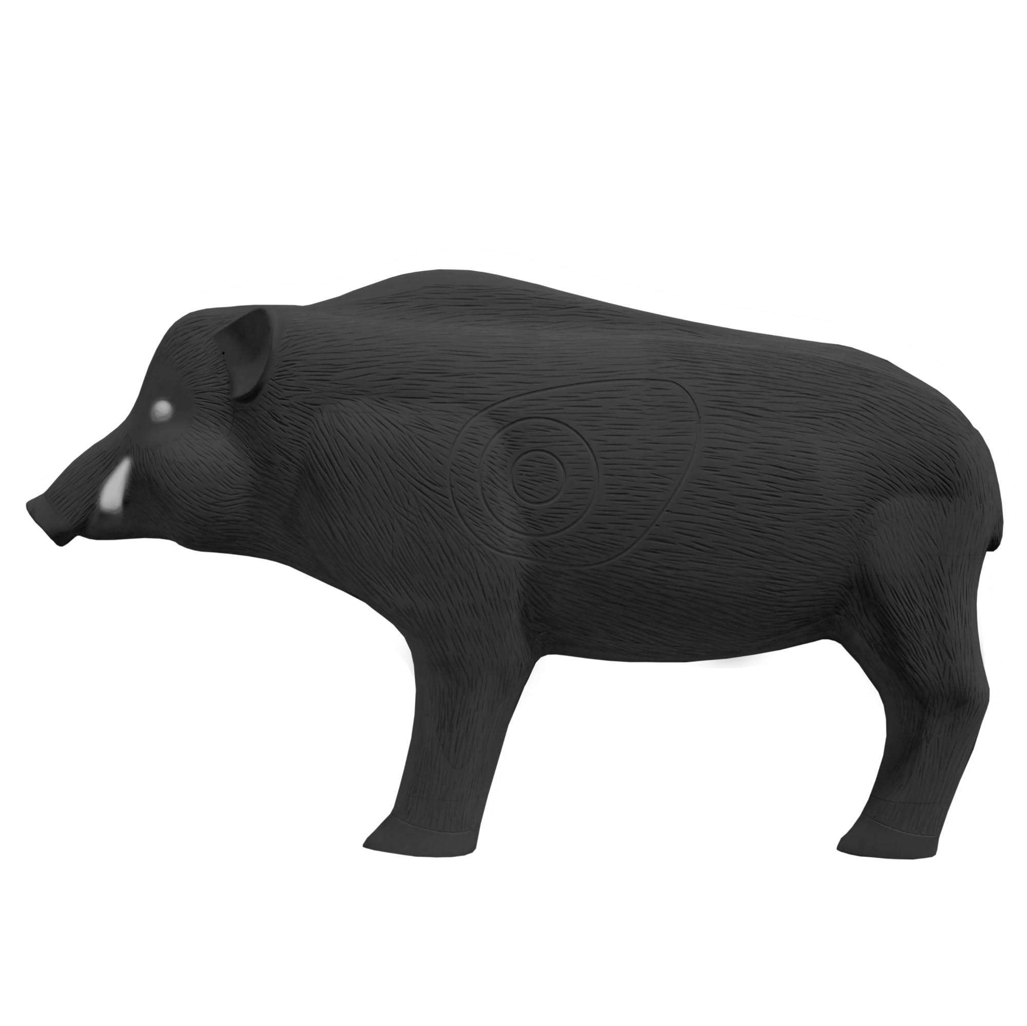 Shooter Field Logic-Shooter 3D Archery Hog Target, Black, One Size