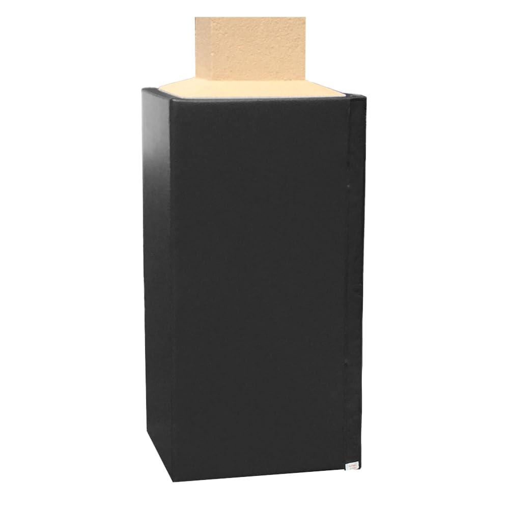 We Pad It We Pad It Safety Pole Pad, for Square Pole Only, 6 FT Tall, 1 Thick Foam, Weatherproof, UV-Resistant, Hook/Loop Closure