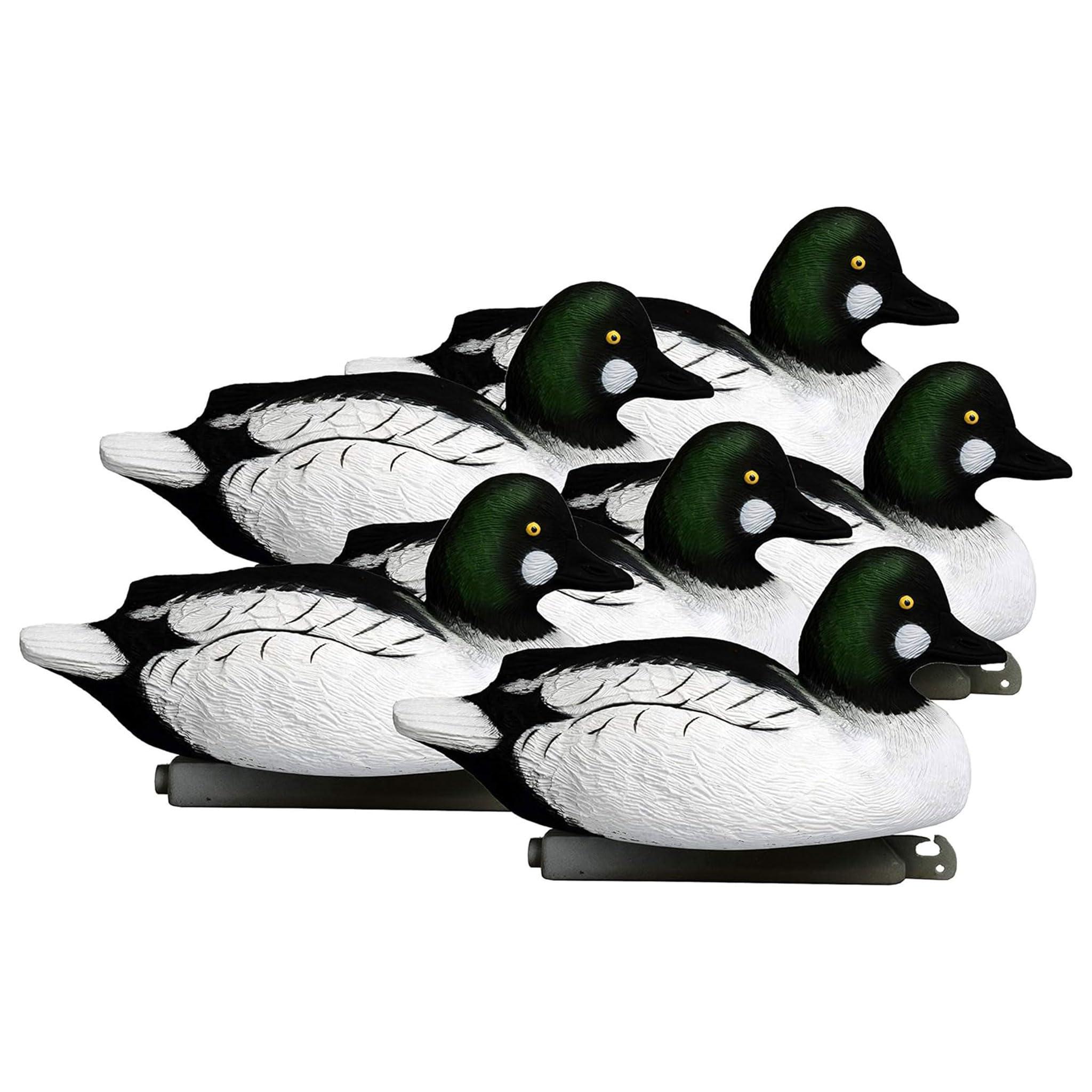 Higdon Outdoors Higdon Outdoors Battleship Goldeneye Duck Decoys, All Drakes, Foam-Filled
