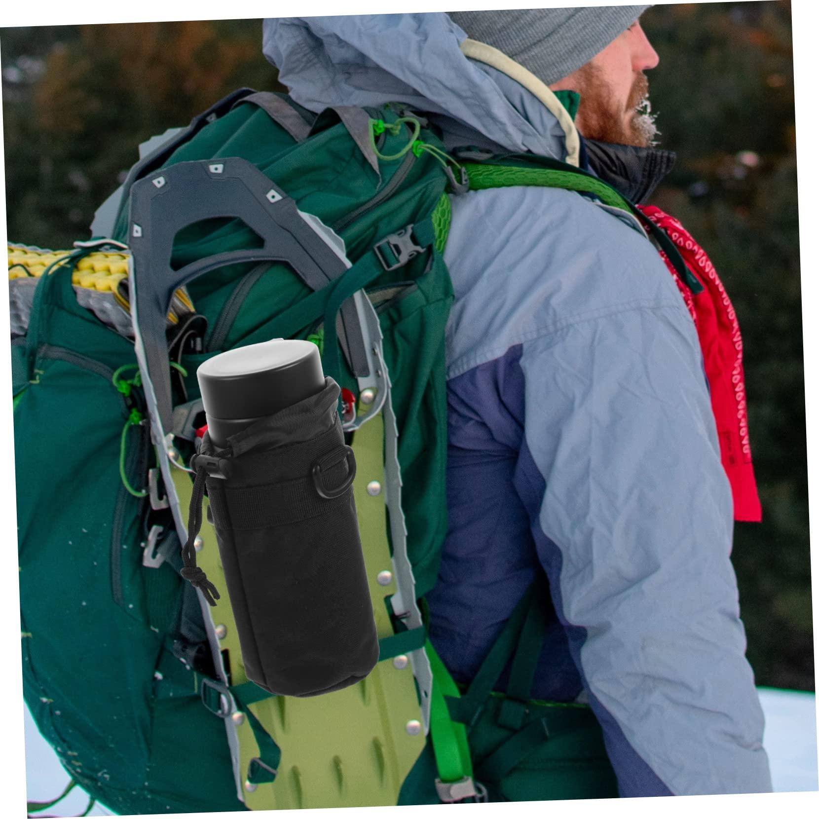 BESPORTBLE BESPORTBLE 2pcs Portable Water Bottle Bag Collapsible Water Bottles Water Jugs Bottle Rack Hot Water Sleeve Holder Bottle Sleeve Water Bottle Cover Cup Cover Juice Bottle Cover Oxford Cloth