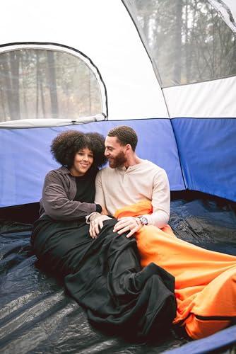 Stansport Stansport Fleece Sleeping Bag - Black (510-20), (32- X 75-Inch)