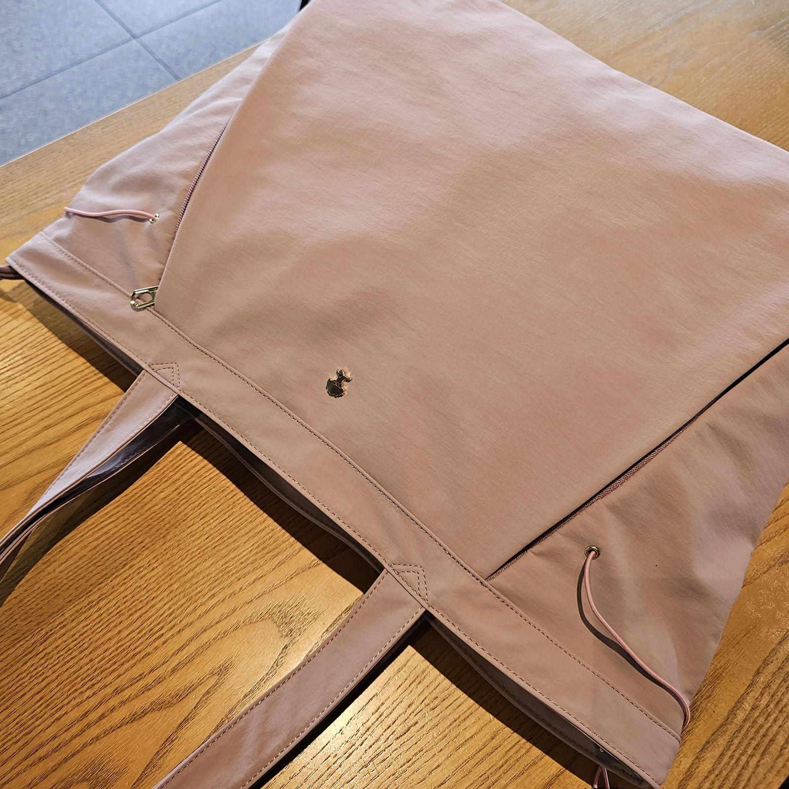 ESVAN ESVAN Tote Bag with Yoga Mat Carrier Pocket for Women Shoulder Bags Drawstring for Office Workout Travel Carryall Pilates Gym and Beach