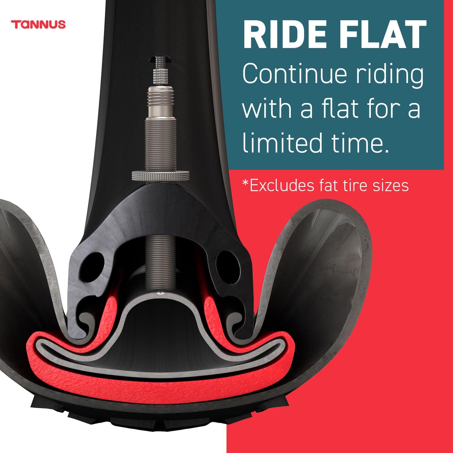 Tannus Tannus Armour Tire Insert, No Flat Bicycle Tire Insert, Puncture Proof Bike Tube Protector, Stops Flats from Thorns and Goatheads (29\" x 2.6-3.0\")