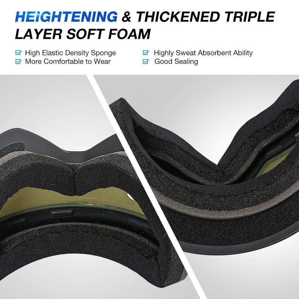 ZIONOR ZIONOR Ski Goggles with X 11 Magnetic Ski Goggles