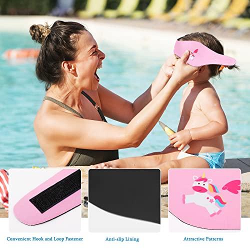 HeySplash HeySplash Swimming Headband, Swimming Earplugs Kids Ear Plugs Ear Band Swimmer Ear Protection, Elastic Neoprene Ear Guard & Hair Guard for Kids, Adults, Keep Water Out & Hold Earplugs in, Medium, Pink