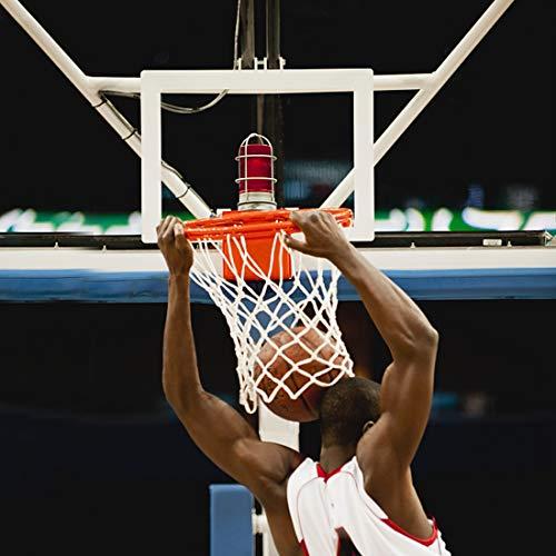 Katop Katop Breakaway Basketball Rim, Heavy Duty Triple Springs Basketball Rim Replacement with Nylon Net Indoor and Outdoor, Standard Goal Reinforced Mounting Bracket Fit Most Size Backboards