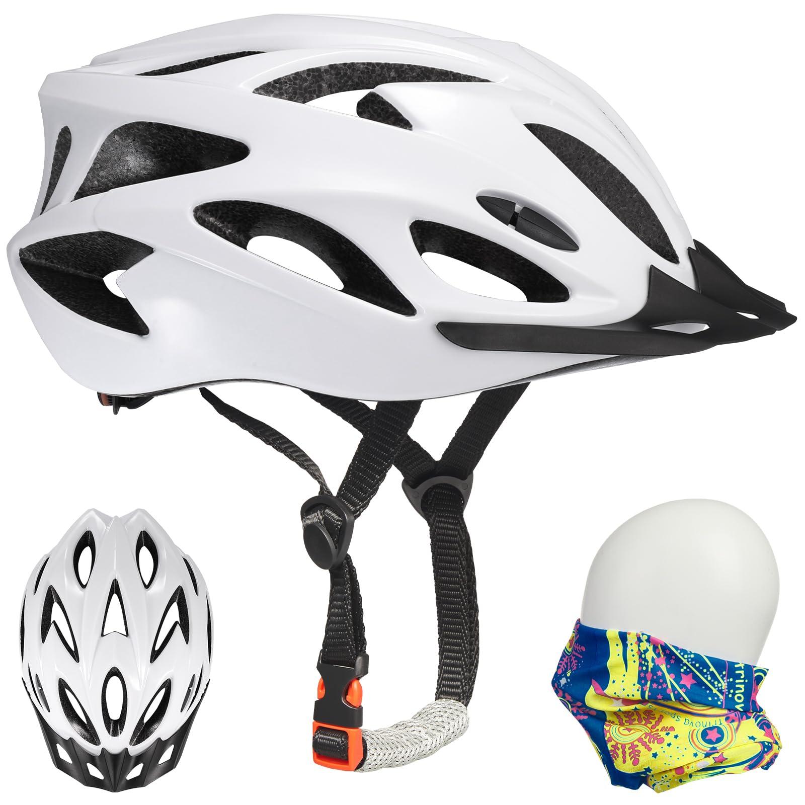 Zacro Zacro Adult Bike Helmet Lightweight - Bike Helmet for Men Women Comfort with Pads&Visor, Certified Bicycle Helmet for Adults Youth Mountain Road Biker