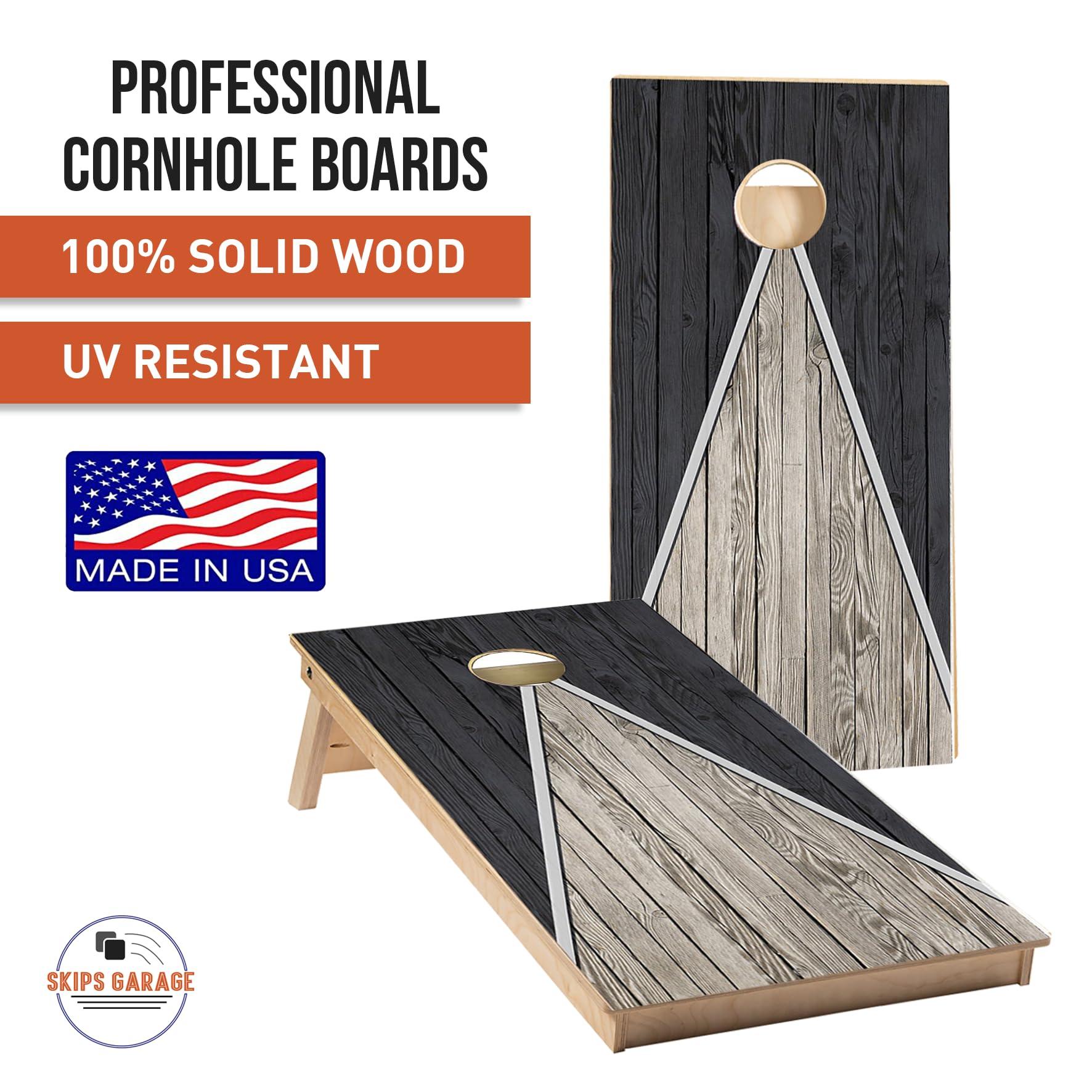 Skip's Garage Skip's Garage Arizona Triangle Themed Cornhole Set - All-Weather 2x4 (Weather Bags) - Include Hole + Edge Lights
