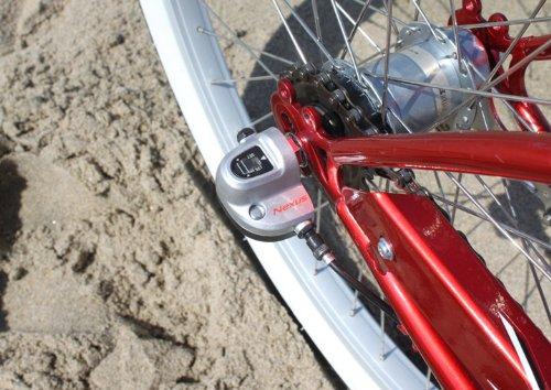 Firmstrong Firmstrong Urban Lady Three Speed Beach Cruiser Bicycle, 26-Inch,Red w/Black Seat,15236