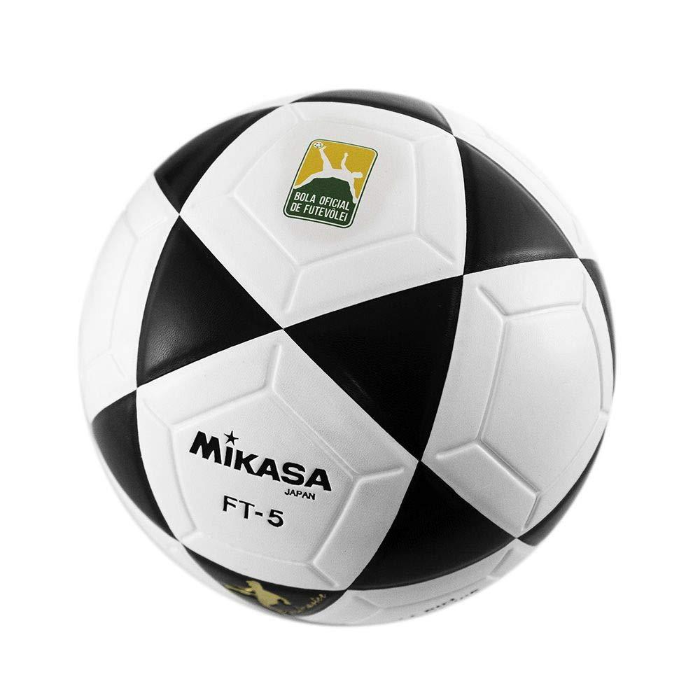 MIKASA MIKASA Ball Pro 5 Ft-Foot-Volleyball, Black/White, 51301