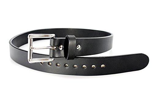BULLBELT BULLBELT Gun Belt - Original Ultimate Thickness Gun Belt - Made in the USA (32, Smooth - Black)