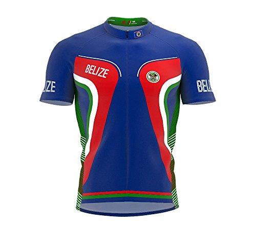 ScudoPro ScudoPro Belize Full Zipper Bike Short Sleeve Cycling Jersey for Men - Size M Multicolored
