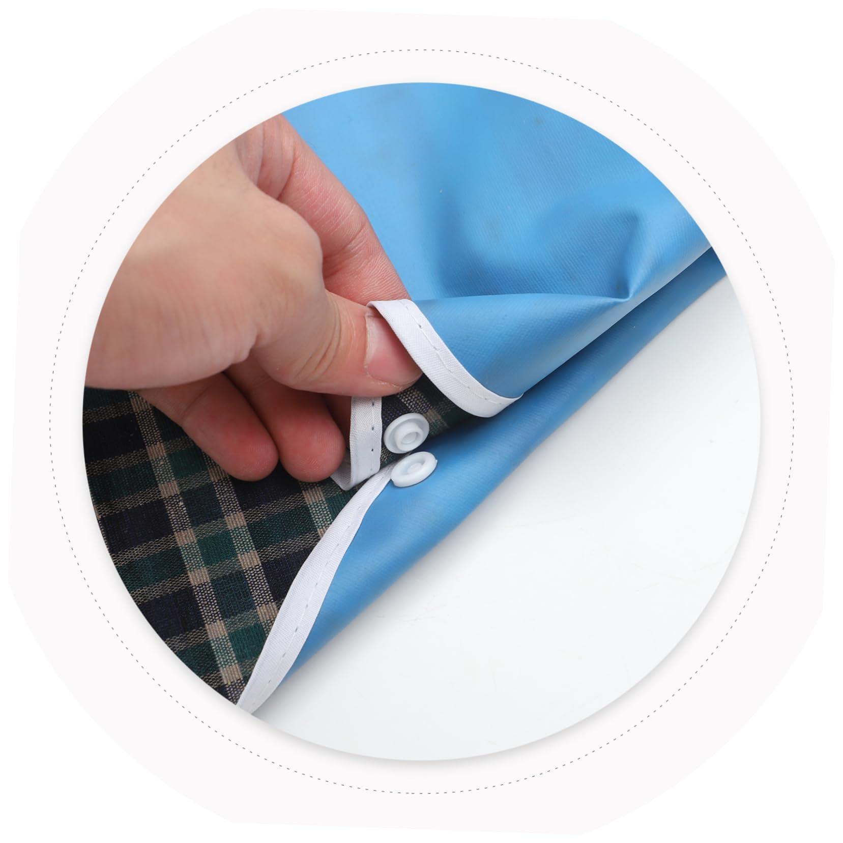BCOATH BCOATH Dinner Bib Adults Adult Bibs for Women Elderly Food Spoons Smock Pacifier Fruit Man Bib Weaning Senior Catcher Aprons Eating Clothing Washable All Reusable Glad Green Polyester