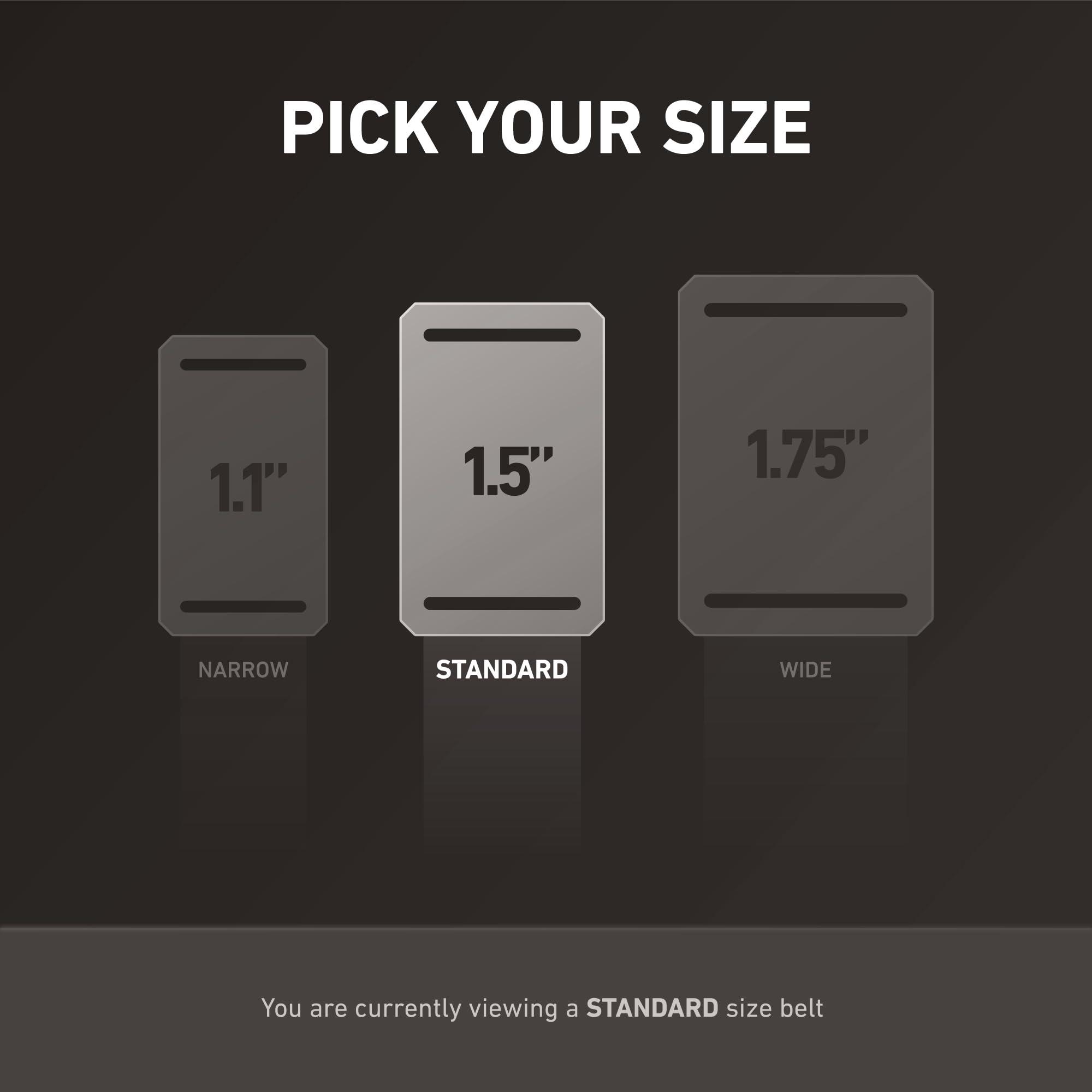 GRIP6 GRIP6 Ninja Belt: Durable Belts for Men & Women, Versatile Nylon Tactical Belt for Work, Golf, Casual & Outdoor Use