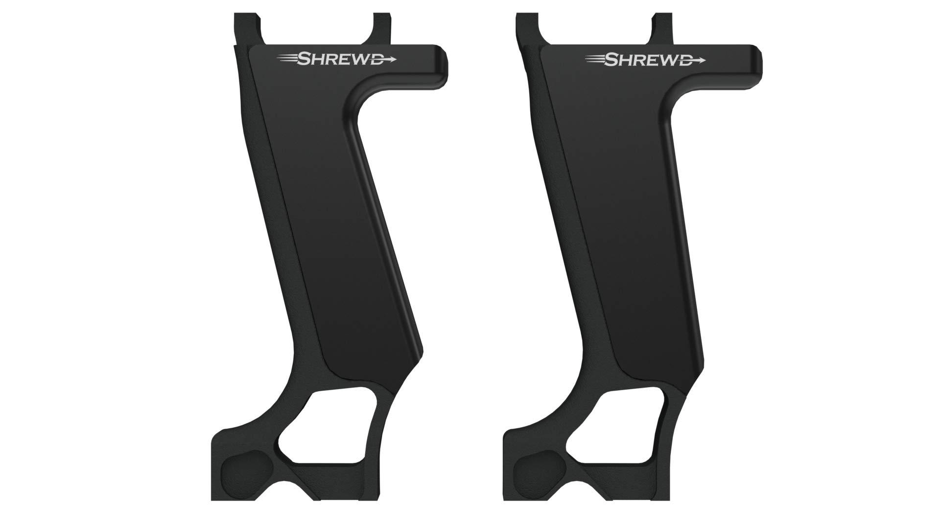 SHREWD ARCHERY Shrewd Mathews Engage Grip (Standard Aluminum, Left Hand)