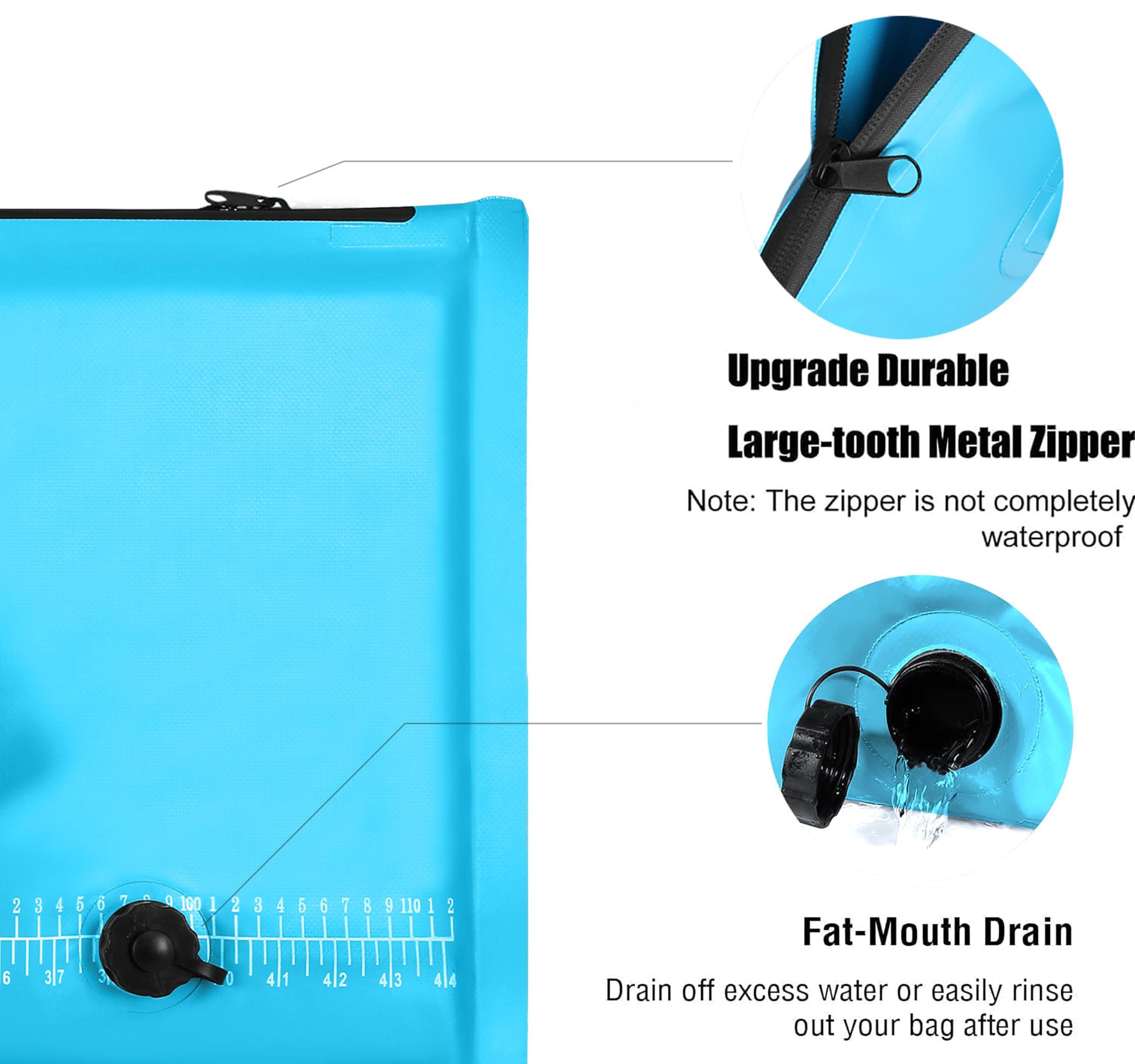 MORXPLOR MORXPLOR Insulated Fish Cooler Bag for Fishing 40x17 47x17Inches,Insulated Fish Kill Bag with Drain Valve,Large Cooler Bag,Food Delivery Bags,Reusable Grocery Bags