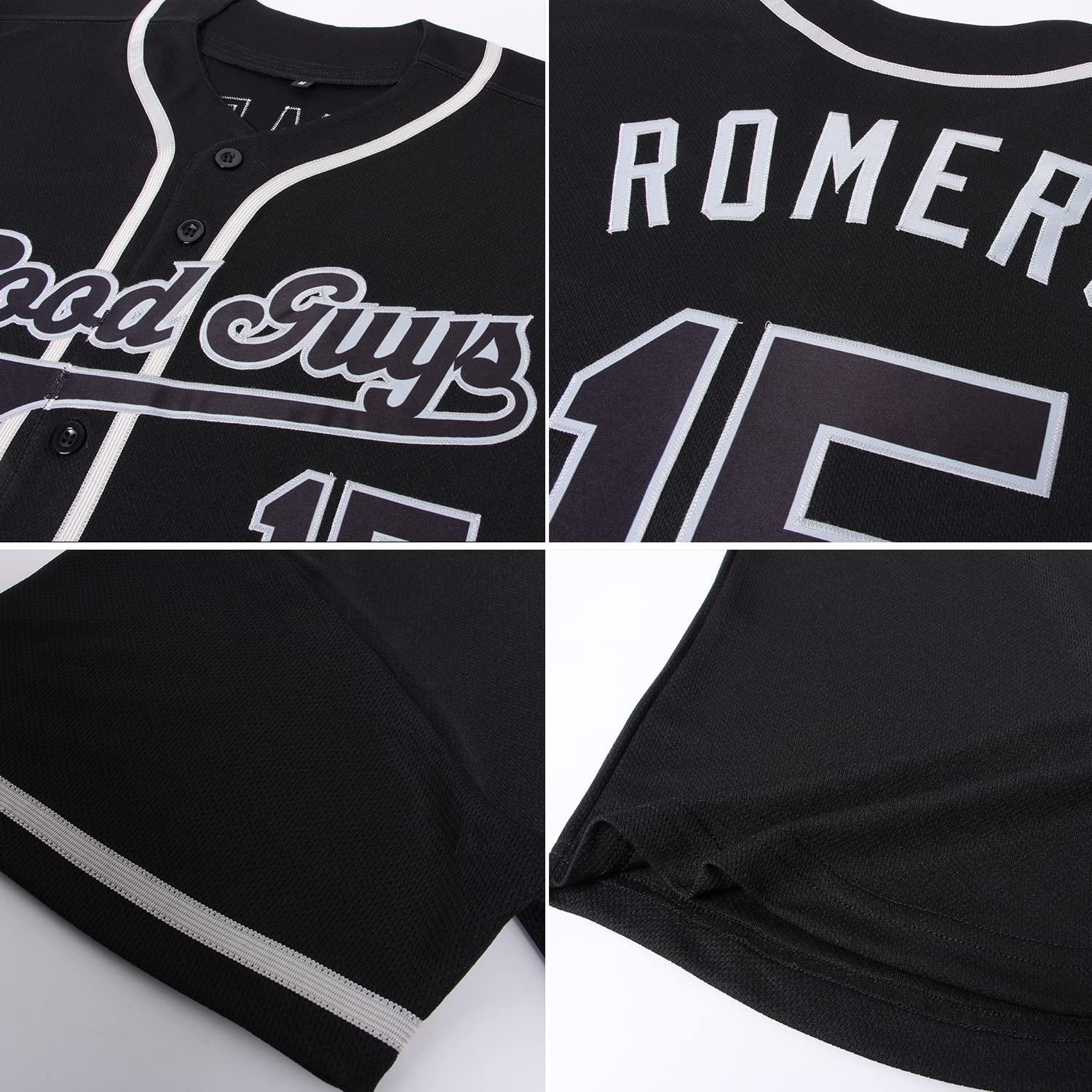 LTOCMKIY Custom Baseball Jersey Full Print Design Personalized Baseball Shirts Sports Uniform Upload Your OWN Design