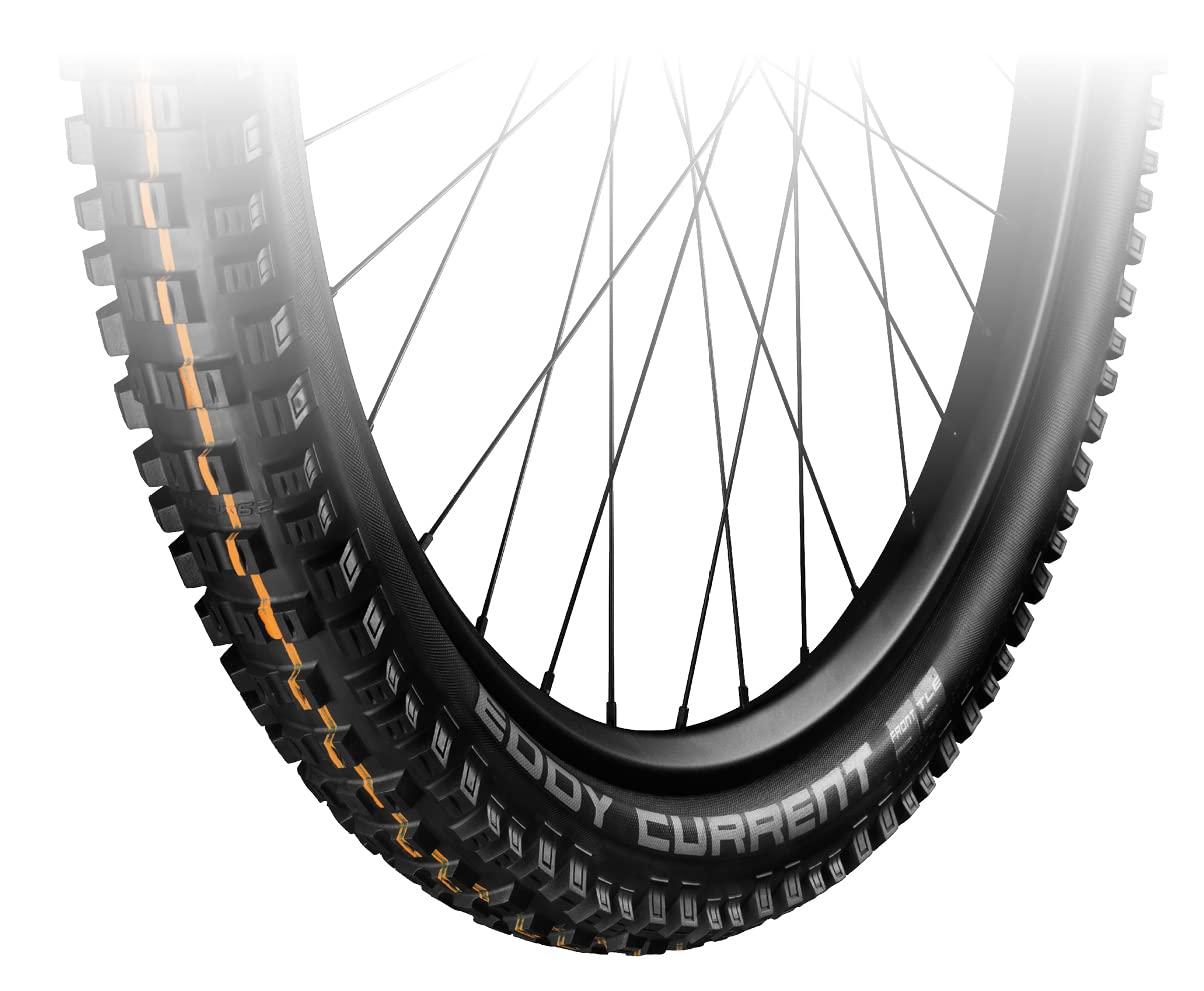 SCHWALBE Schwalbe Unisex Adulto Eddycurrent Fr.hs496 HS496-Pneumatico, Nero, 73,6 cm
