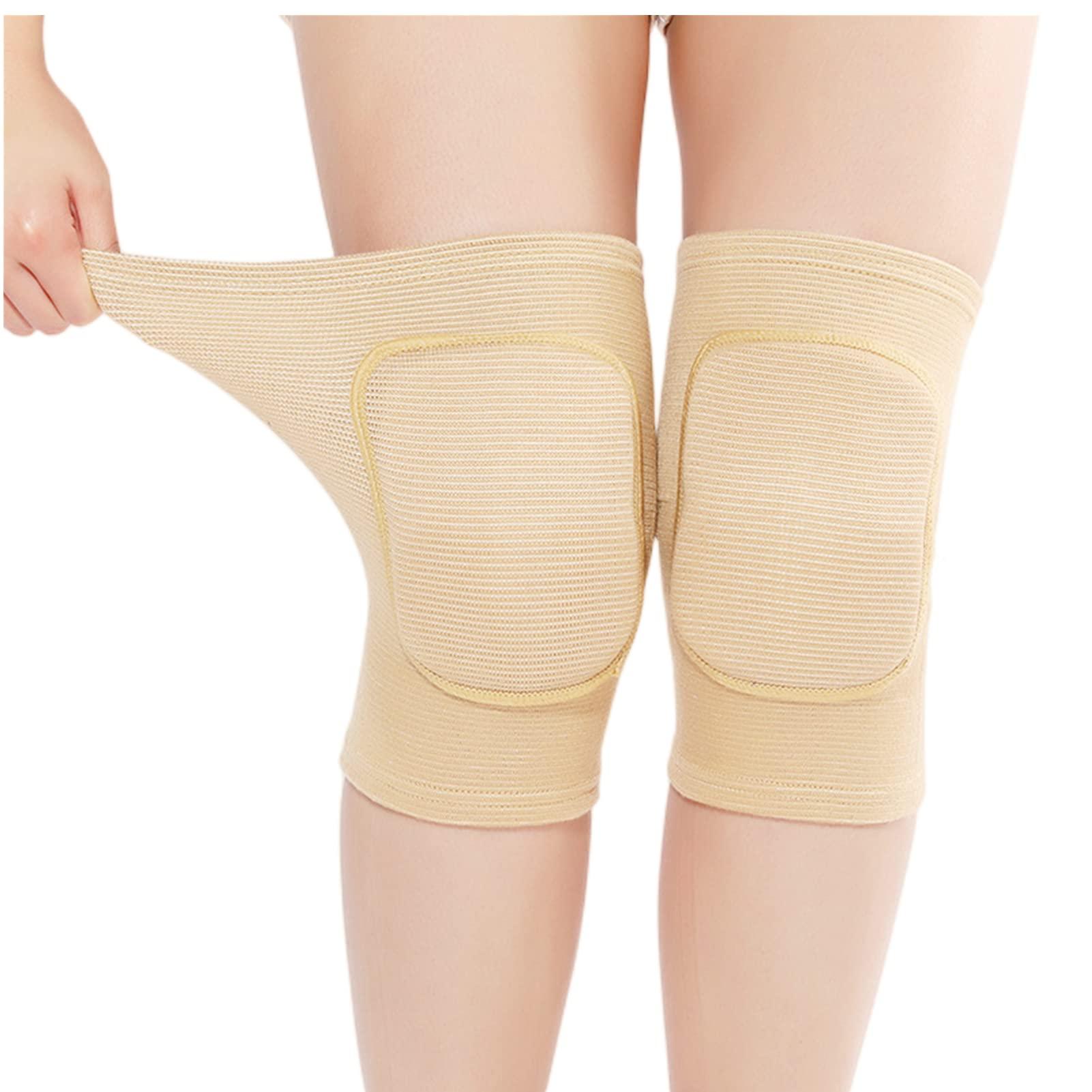 JUMISEE JUMISEE Kids Knee Pad, Anti-Slip Padded Sponge Knee Brace Breathable Flexible Elastic Knee Support for Football Volleyball Dance Skating Basketball Sports