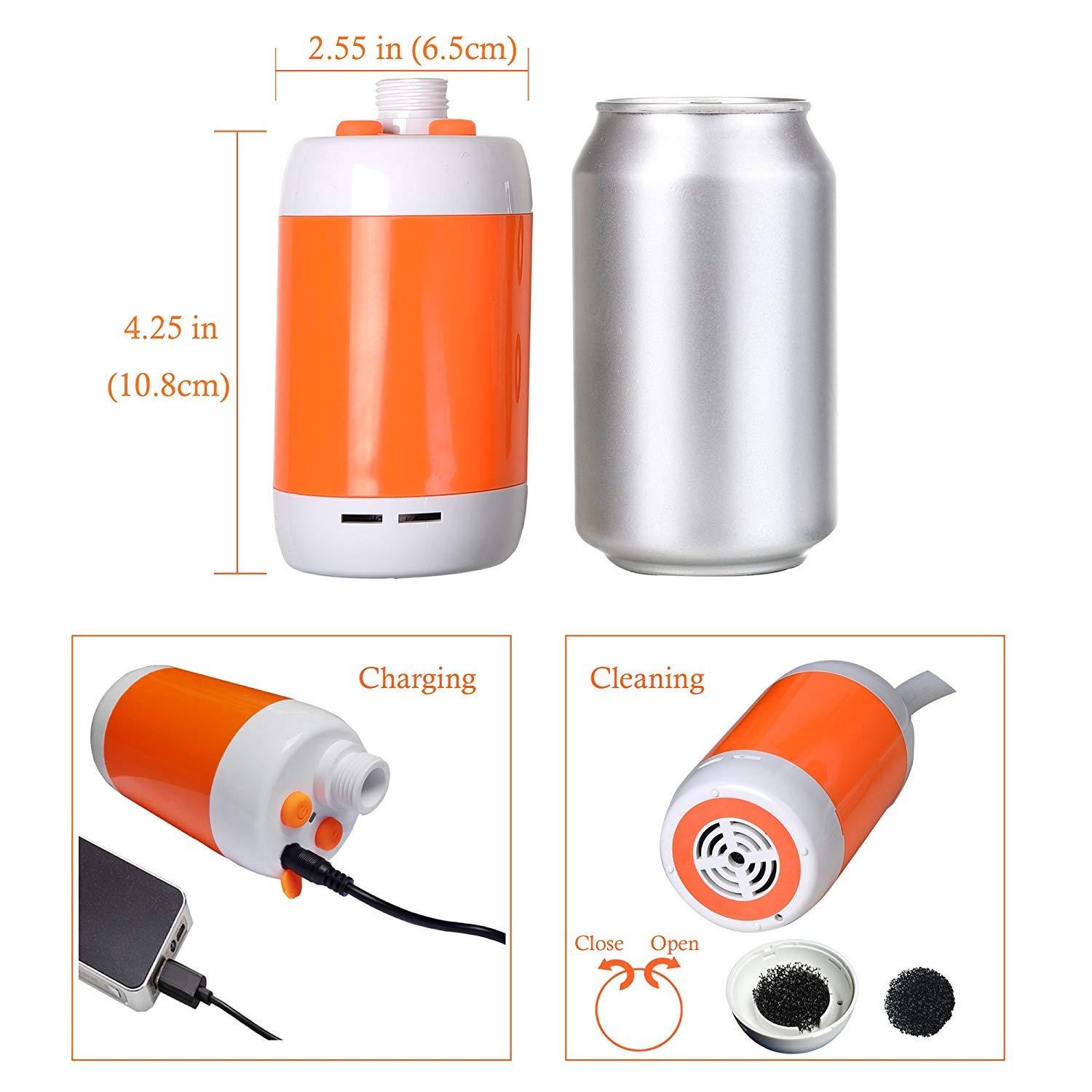 Iron Hammer Iron Hammer Portable Shower Camp Shower Rechargeable Shower high Capacity 4800mAh Camping Shower pet Shower Model:ES01