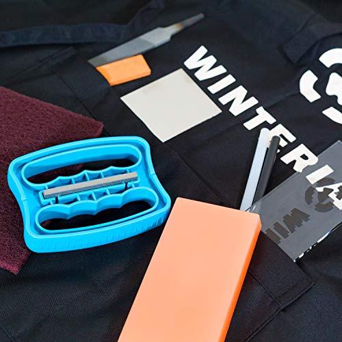 Winterial Winterial Snowboard and Ski Tuning Kit, with Iron, All-Temp Snowboard Wax, Angled Edge Tuner File, PTEX Rods and Wax Apron