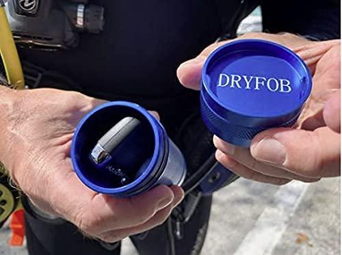 DRYFOB DRYFOB Waterproof Car Key Container, Case, Holder - for Scuba Diving and Watersports. Rugged Aluminum. Rated to 330ft(100m)