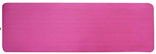 BalanceFrom Fitvids All Purpose 1/2-Inch Extra Thick High Density Anti-Tear Exercise Yoga Mat with Carrying Strap, Pink