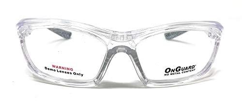On Guard Safety Eyewear OnGuard Safety Eyewear OG 220S Nylon Frames Goggles Clear 55mm-15mm-130mm Small