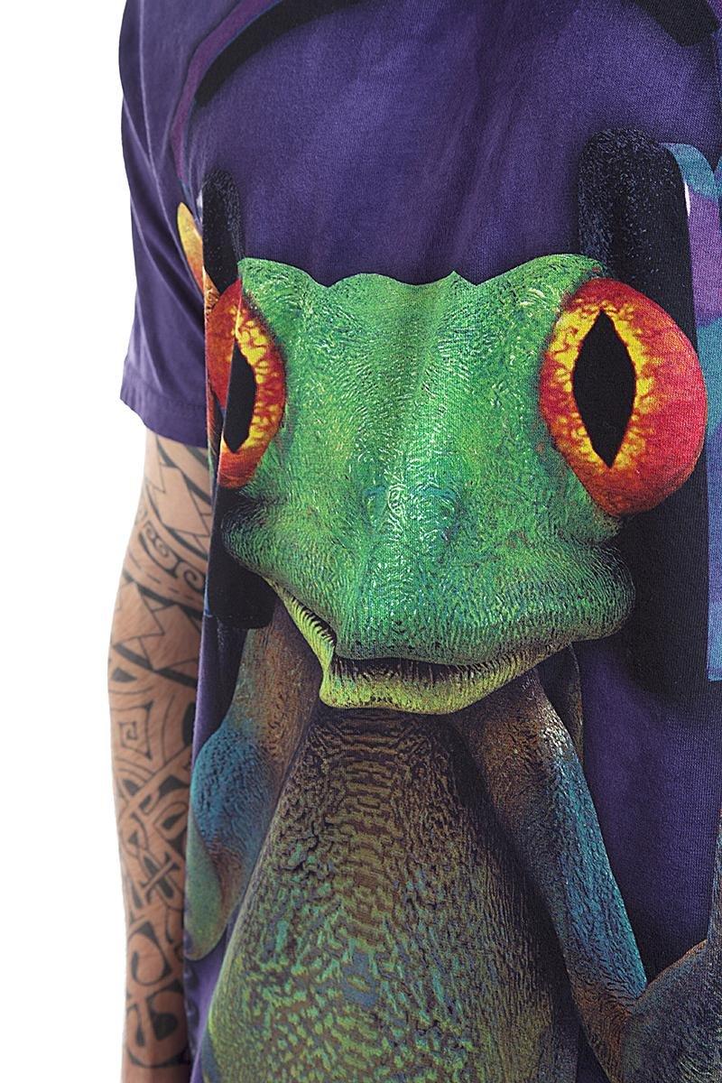 The Mountain The Mountain Dj Peace Adult T-Shirt, Purple, Small
