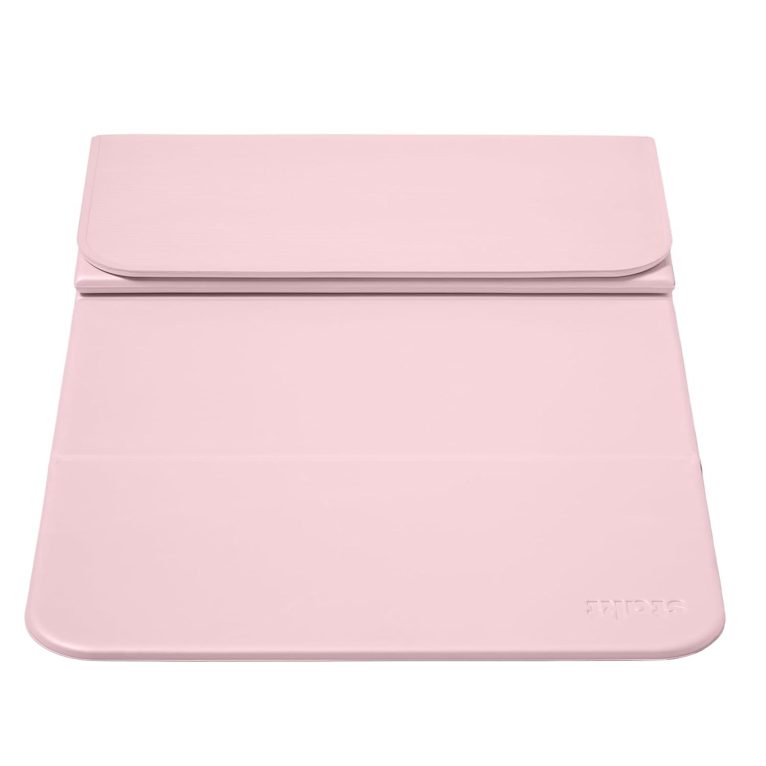 Stakt Stakt Foldable Multi-Purpose Fitness & Yoga Mat with Patented Design, Workout Mat with Non-Slip Surface, Portable & Lightweight, For Studio or Home Use, As Seen on Shark Tank (Rosewater)