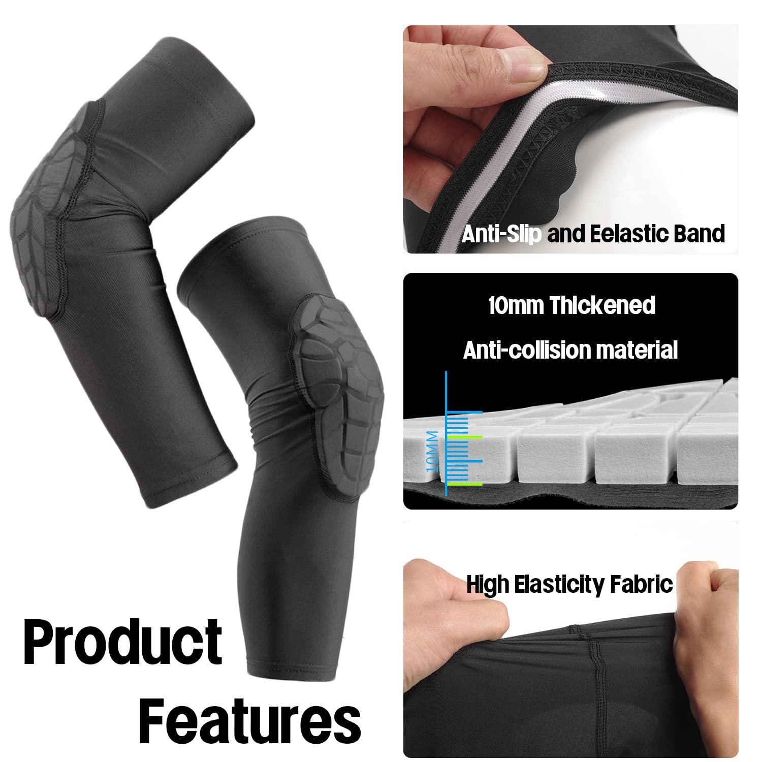 Tinymori Tinymori Kids Arm Knee Sleeve Pads 5-15 Years Children Youth Sports Compression Leg Protective Knee Elbow Guard with Wristbands for Volleyball, Basketball, Baseball, Football, Cycling