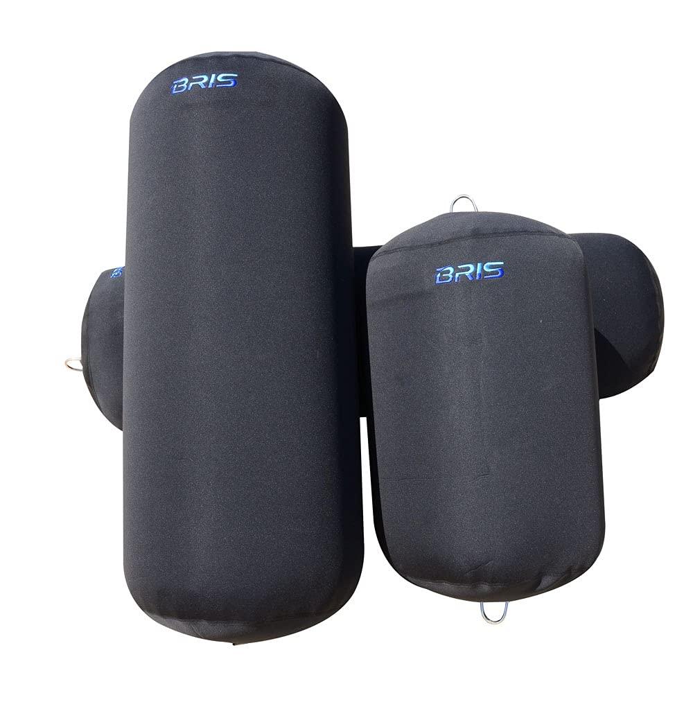 BRIS BRIS Heavy-Duty Inflatable Fenders for Boats Yacht Sailboats (Fender Cover for 45\"X24\")