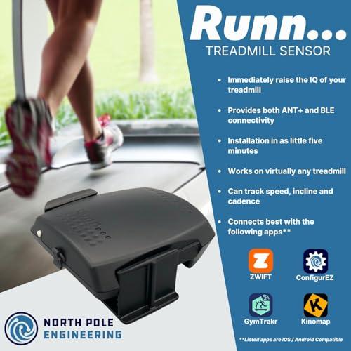 North Pole Engineering Runn... Retrofit Smart Treadmill Sensor - Make Your Treadmill a Smart Treadmill!