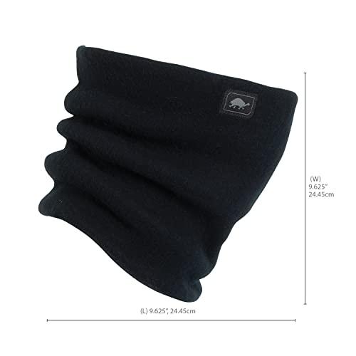 Turtle Fur Original Turtle Fur Fleece The Turtle's Neck Warmer, Black