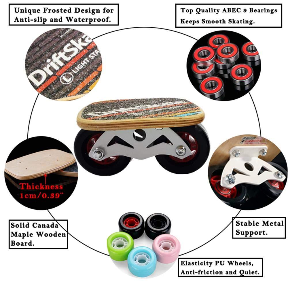 EASY BIG EASY BIG Thrilling Outdoor Freeline Skates with Drift Plate - Smooth and Durable PU Wheels and ABEC-9 Bearings - Enjoy Skating Fun and Challenge Your Limits