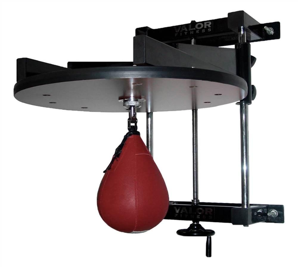 Valor Fitness Valor Fitness CA-2 Adjustable 1” Boxing Speed Bag Platform with Wheel Crank for Easy Adjustment, Speed Bag Included