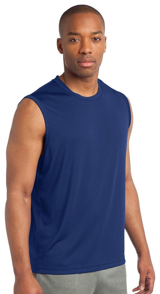 SPORT-TEK Sport-Tek Sleeveless PosiCharge Competitor Tee XL True Red