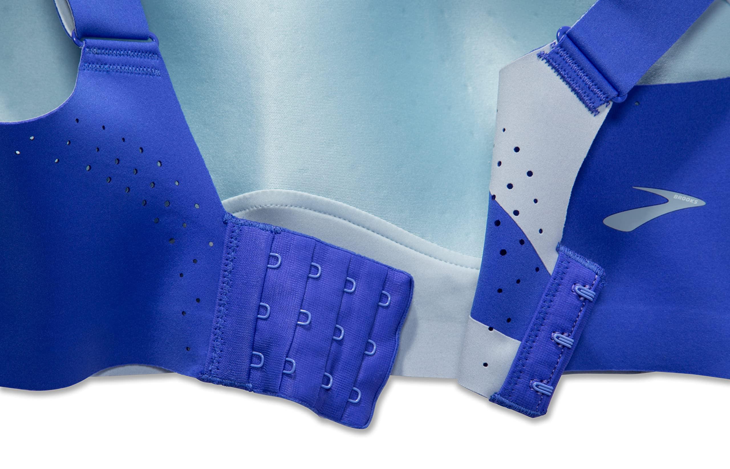 Brooks Brooks Dare Scoopback Womens Run Bra for High Impact Running, Workouts and Sports with Maximum Support - Lapis - 30C/D