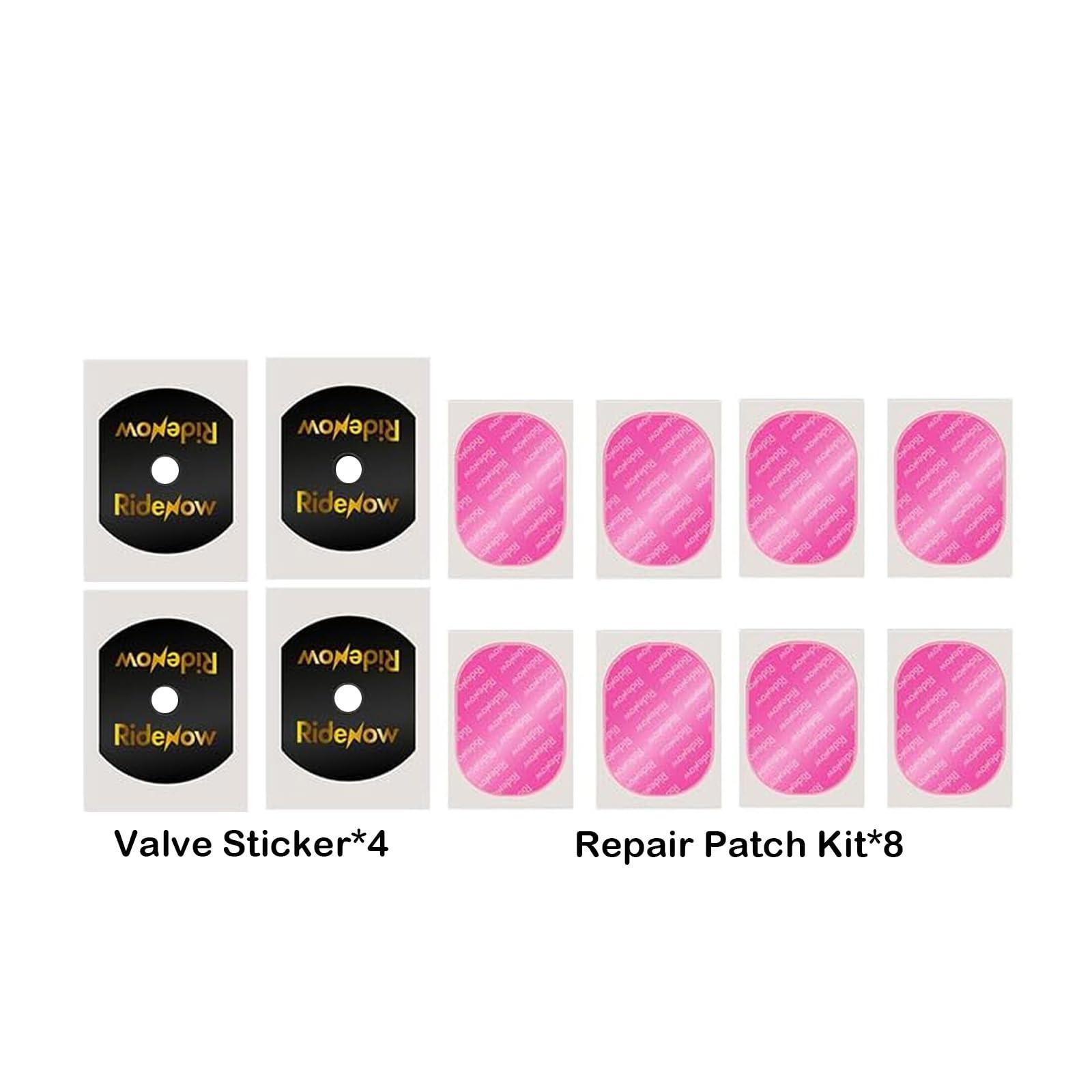CooMeng 4 Pack RideNow TPU Inner Tubes 700C x 18-32C / 32-47C with 45mm/65mm/85mm Metal Presta Valve, Removable Valve Cores for All Road or Gravel Bike (Include Bike Tube Patch Repair Kit)