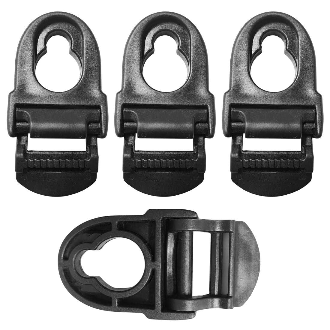Guweta Guweta Kayak Seat Latches Clips and Hooks Replacement Seats Strap Kit Repair Accessories Parts Compatible with Lifetime Emotion 4 Sets