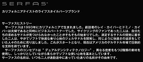 ?????(SERFAS) SURFAS Bicycle Saddle Comfort Shock Absorption Dual Density Medical Cut Waterproof