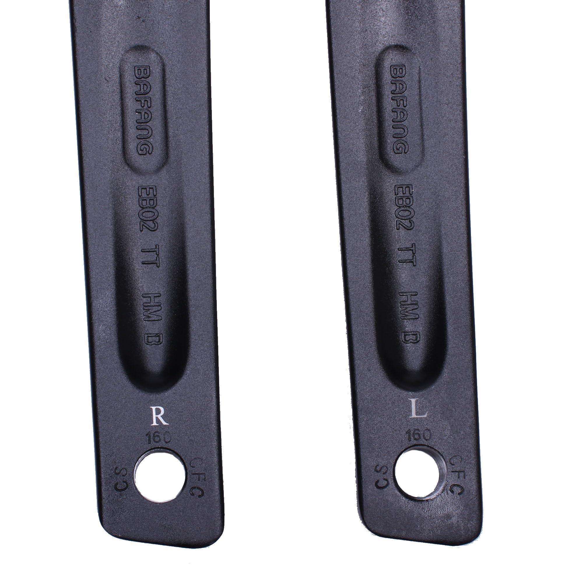 PROWHEEL PROWHEEL Ebike BFG Crank Arm,152MM/160MM/165MM/170MM Forged Alloy 6061 T6 Electric Bicycle Crank Arm for BAFANG M800 M600 M510 M500 M420,Electric Bike,Motor Mid Mounted Motor