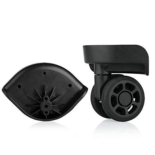 GH8 GH8 A Pair/Set (DL-W129#) Mute Connected Spinner Wheels for Replacement Luggage Wheels Wear Silent Draw bar Box DIY