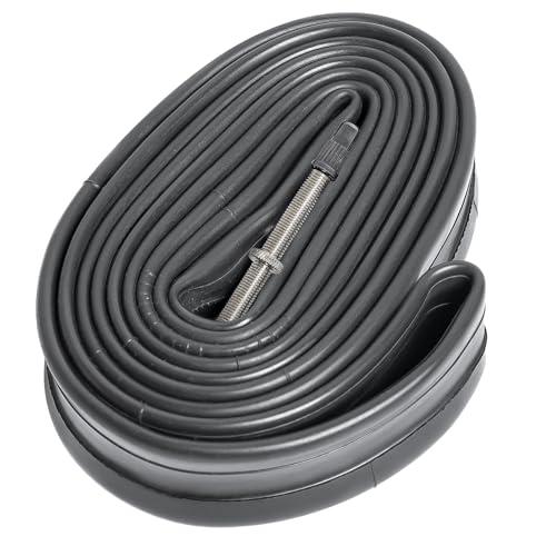 YunSCM 700C Heavy Duty Bike Tubes 700x25C/26C/28C/32C FV60 Presta Valve (25/34-622) 700C Bicycle Inner Tubes Compatible with 700x25C 700x26C 700x27C 700x28C 700x30C 700x32C 700x34C Bike Tire Tubes 2-PCS